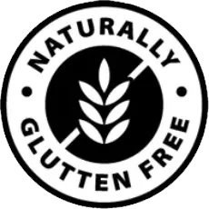 Black gluten free roundel