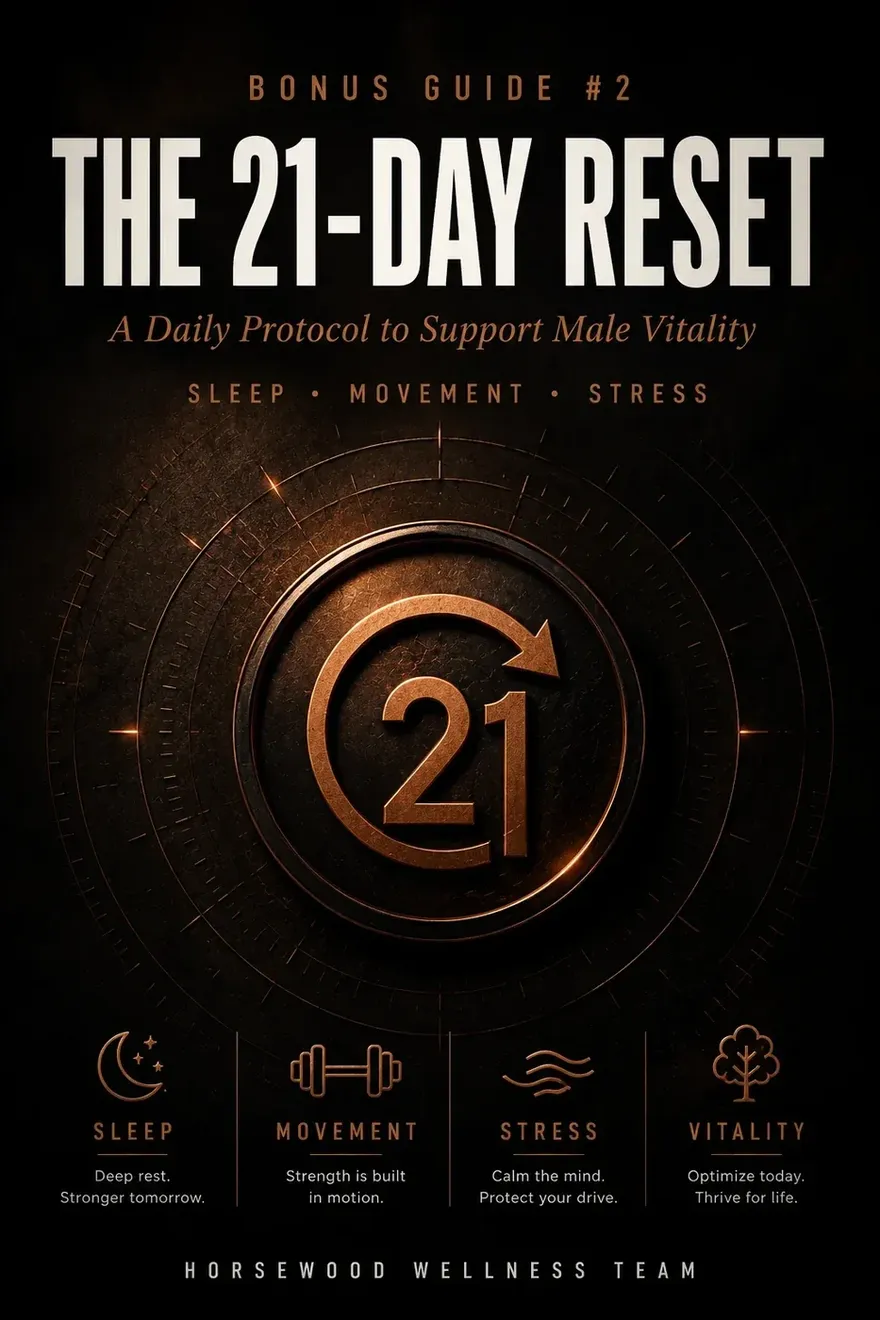 The 21-Day Reset bonus e-book cover